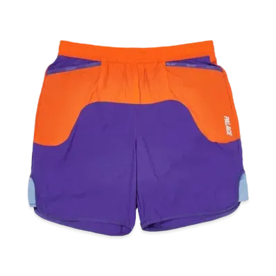 PALACE FRONT RUNNER SHORTS "Purple / Orange"