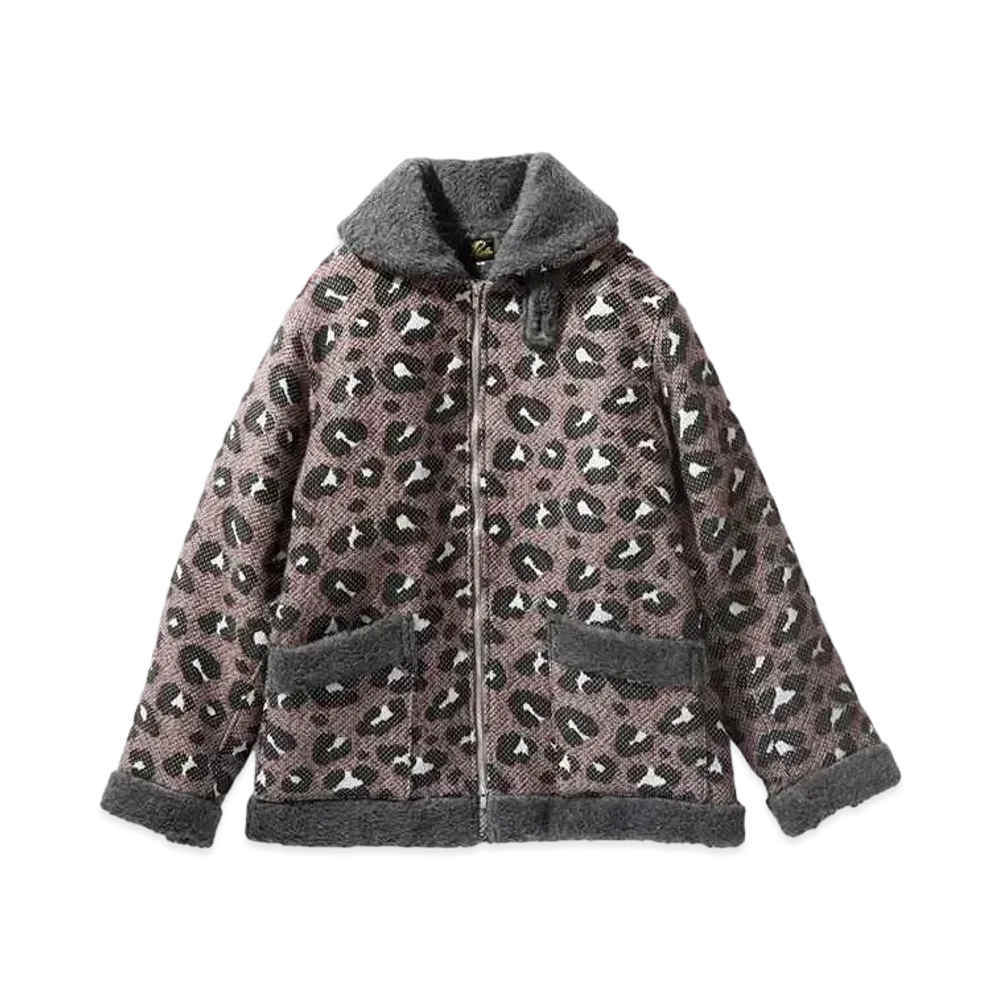 Needles Irvin Flying Jacket - Big Leopard Jq. "Multi"