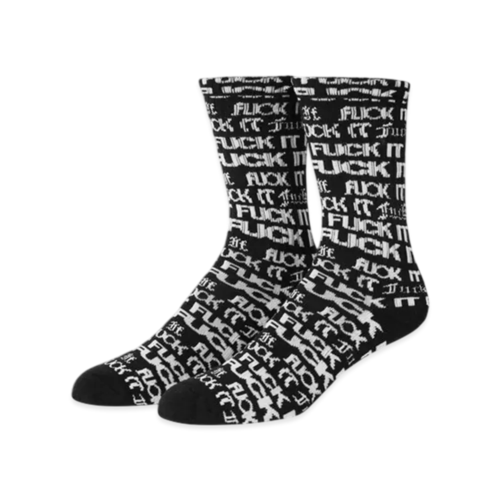HUF Fuck It Flyer Socks "Black"