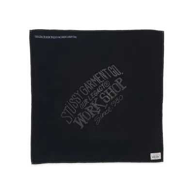 OUR LEGACY Work Shop x Stussy Bandana "Paisley OD Black"