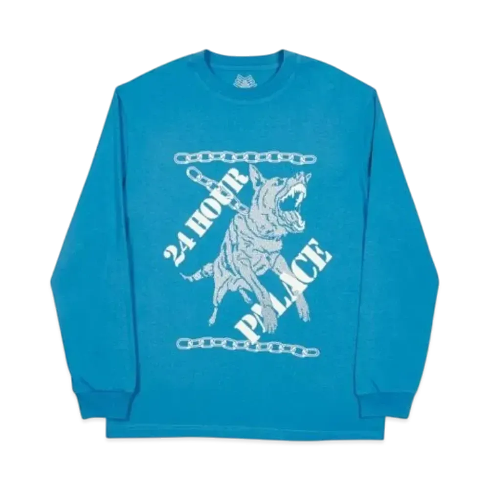 PALACE 24 Hour Longsleeve "Blue"