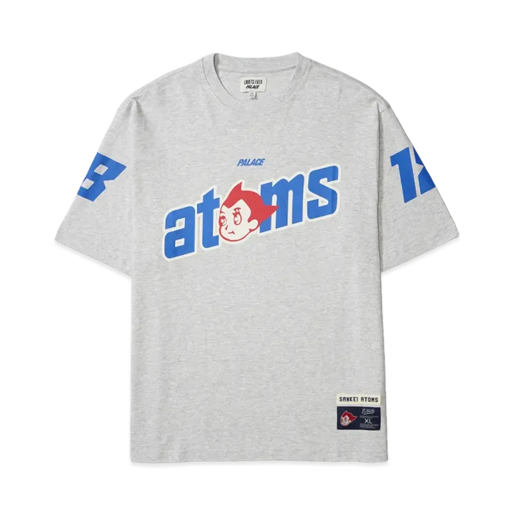PALACE x SANKEI ATOMS T-Shirt "Grey Marl"