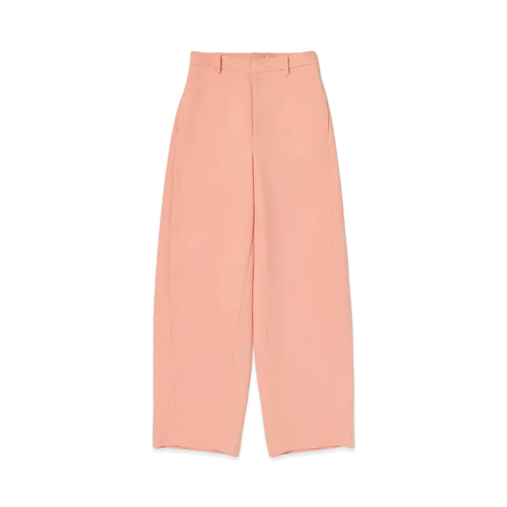AURALEE Tense Wool Double Cloth Slacks "Salmon Pink"
