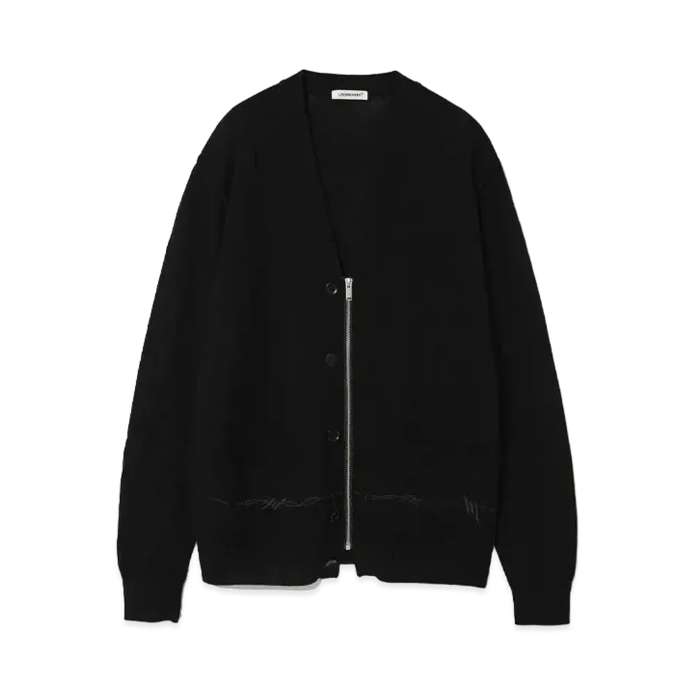 UNDERCOVER Wool Knit Cardigan "Black"