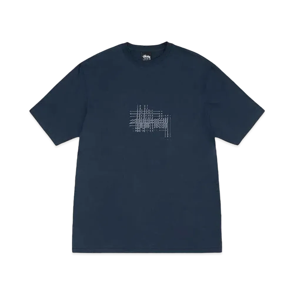 Stussy Refracted Tee "Navy"