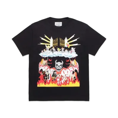 WACKO MARIA NECKFACE / Crew Neck T-Shirt "Black"