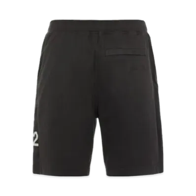 Stone Island 654Q1 Cotton Fleece Shorts - 22SS "Black"