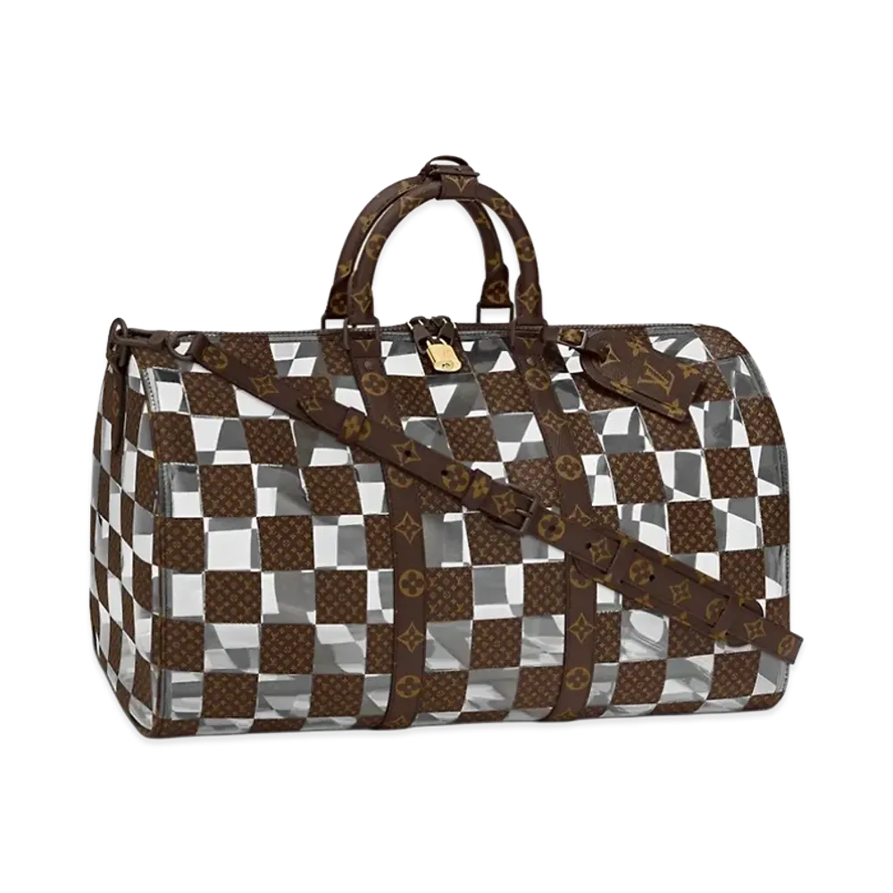 Louis Vuitton Women's Keepall Bandouliere Bag "Monogram"