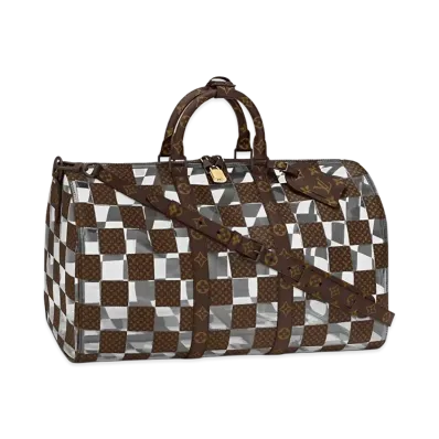 Louis Vuitton Women's Keepall Bandouliere Bag "Monogram"