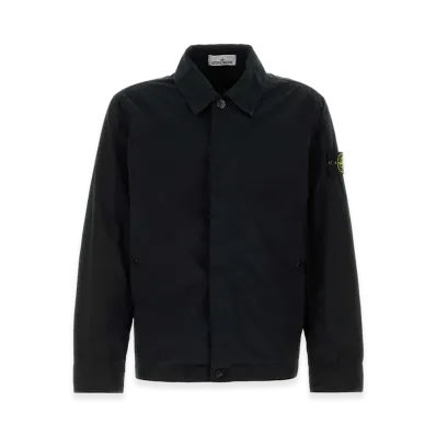 Stone Island Stretch Polyester Jacket "Black"