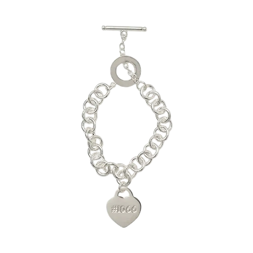 猫麦とろろ x SNKRDUNK \ NEKOMUGI TORORO 5th Anniversary bracelet "SILVER"