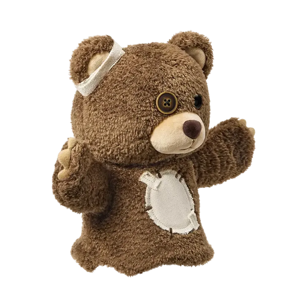 POP MART Hirono Bear Plush Hand Puppet