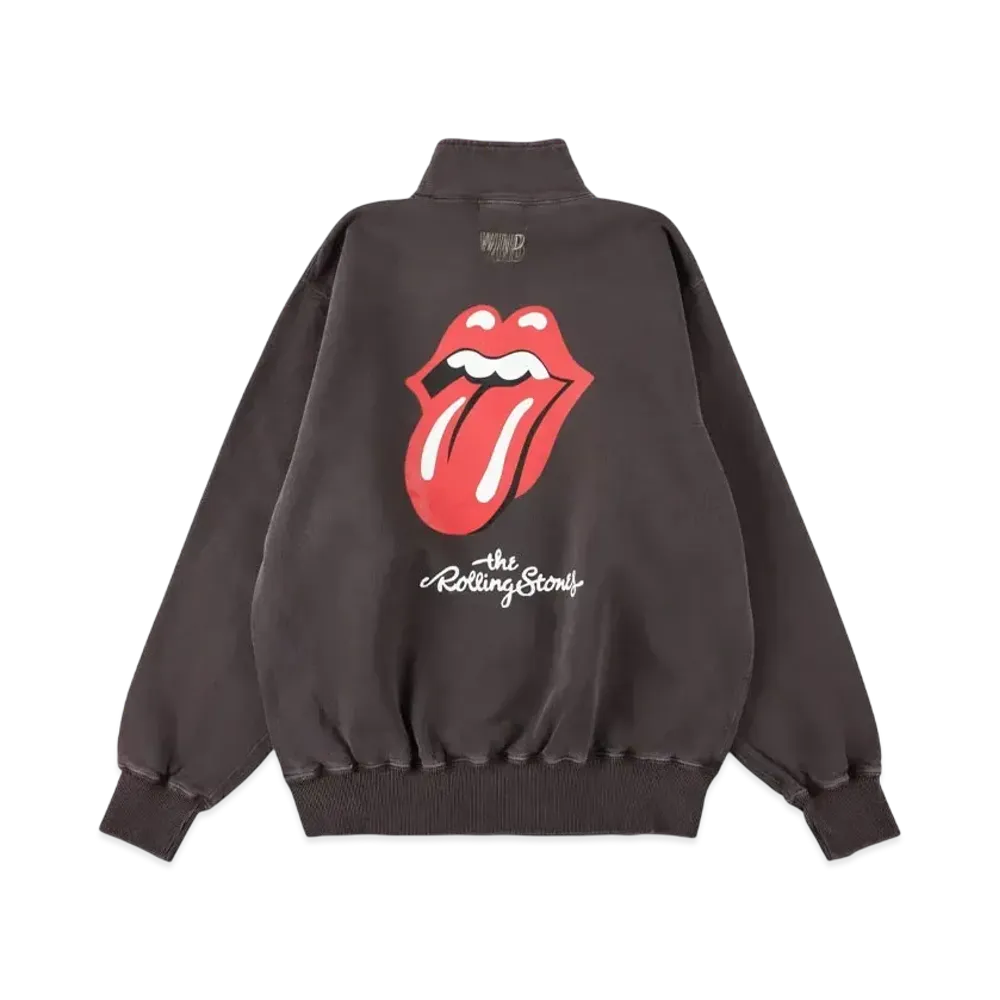 WIND AND SEA x The Rolling Stones x RWC Bear Polo "Burgundy"