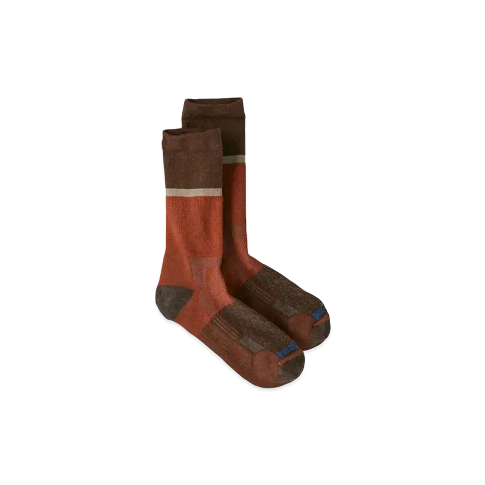 Patagonia Men's Merino Wool Blend Crew Socks "Red"
