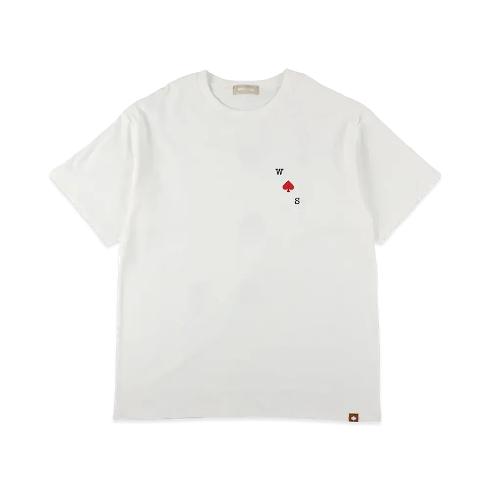 WIND AND SEA Playing Cards S/S Tee "White"