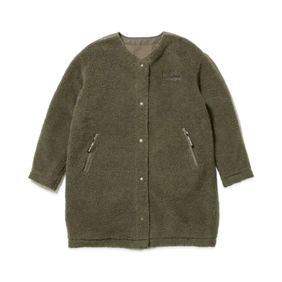 FIRST DOWN NO COLLAR BOA COAT "Khaki"