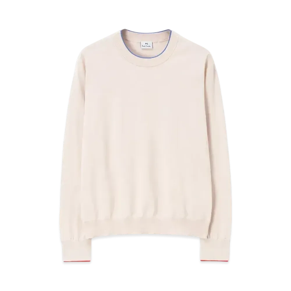 Paul Smith Women's Striped Cuffs Knit "Ecuru"