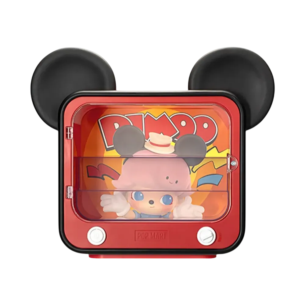 POP MART DIMOO WORLD x DISNEY TV Set Luminous Display Container