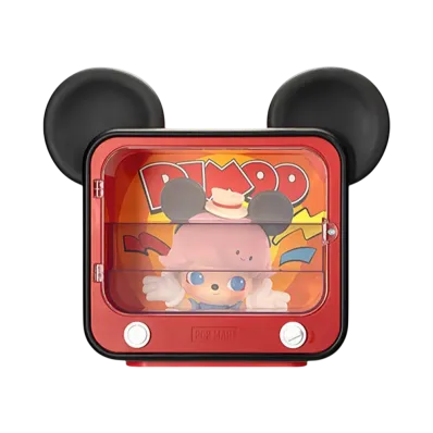 POP MART DIMOO WORLD x DISNEY TV Set Luminous Display Container