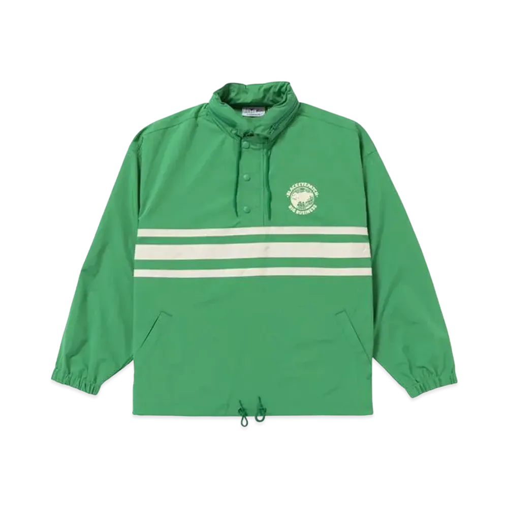 BlackEyePatch BIG BUSINESS NYLON ANORAK "Green"
