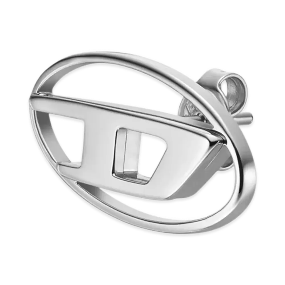 Diesel Dx1502 Stainless Steel Stud Earring "Silver"