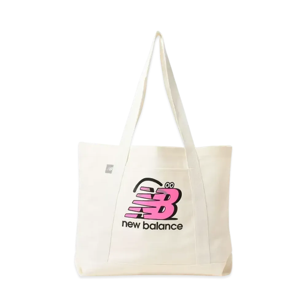 BEAMS T x New Balance x Face Oka Tote Bag "SeaSalt"