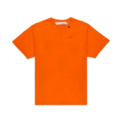OFF-WHITE Oversized Abstract Arrows Embroidered T-Shirt "Orange"