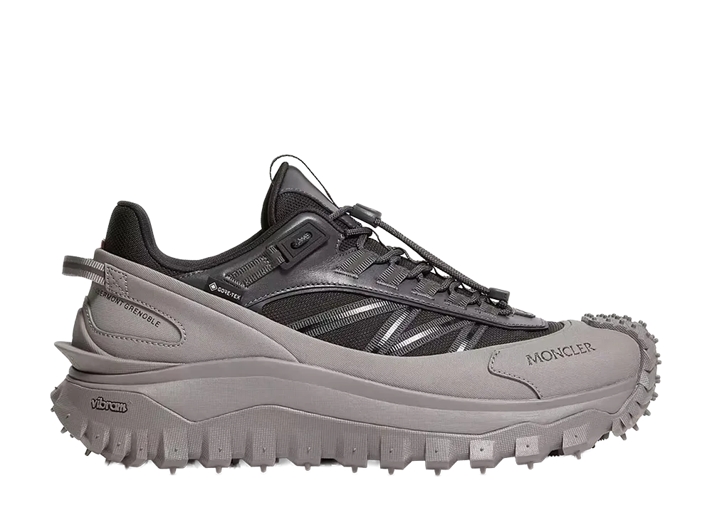 Moncler Trailgrip GORE-TEX Sneakers "Black/Grey"