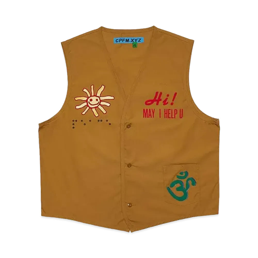 HUMAN MADE CPFM Baseball shirt "Yellow"