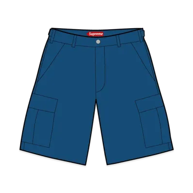 Supreme Cargo Short "Washed Navy"