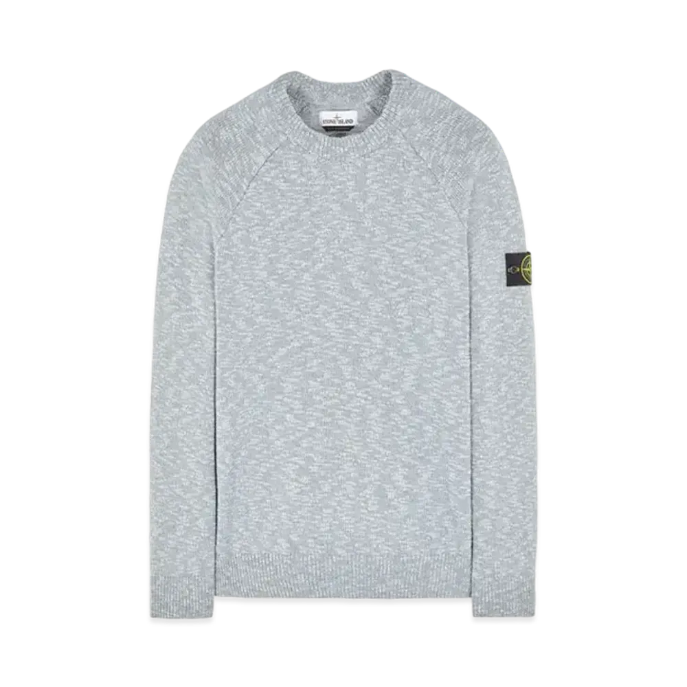Stone Island 510D3 COTTON WOOL MELANGE "Pearl Grey"