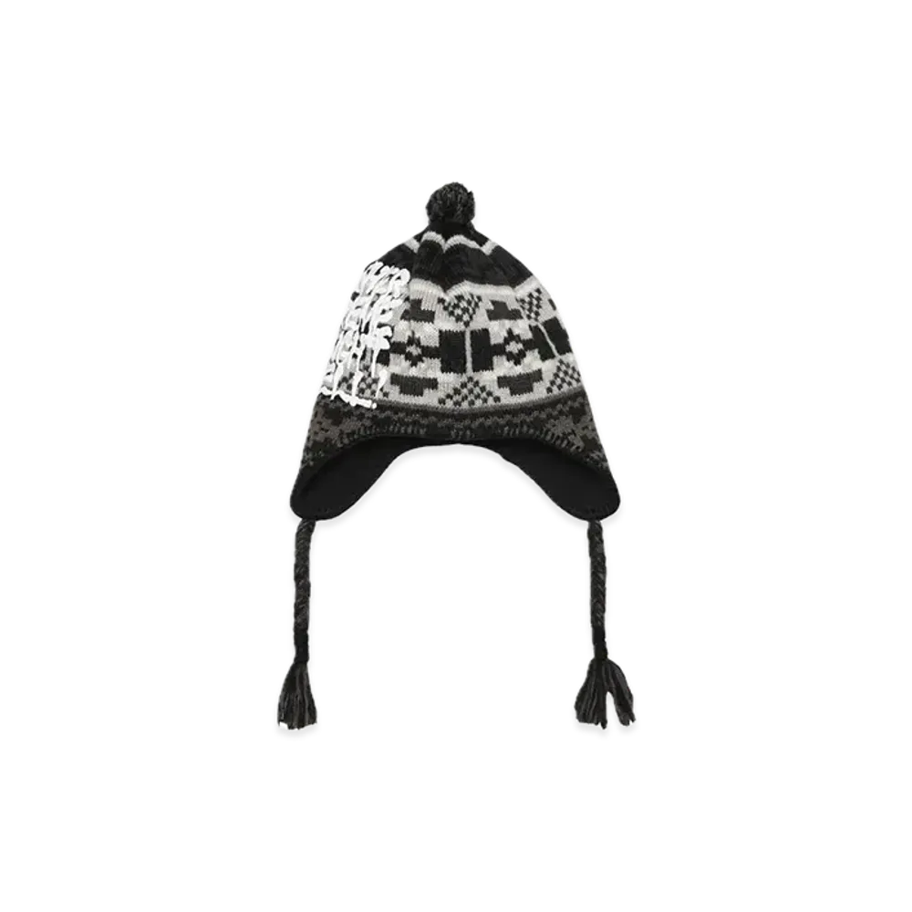 Supreme x Thrasher Earflap Beanie "Black"