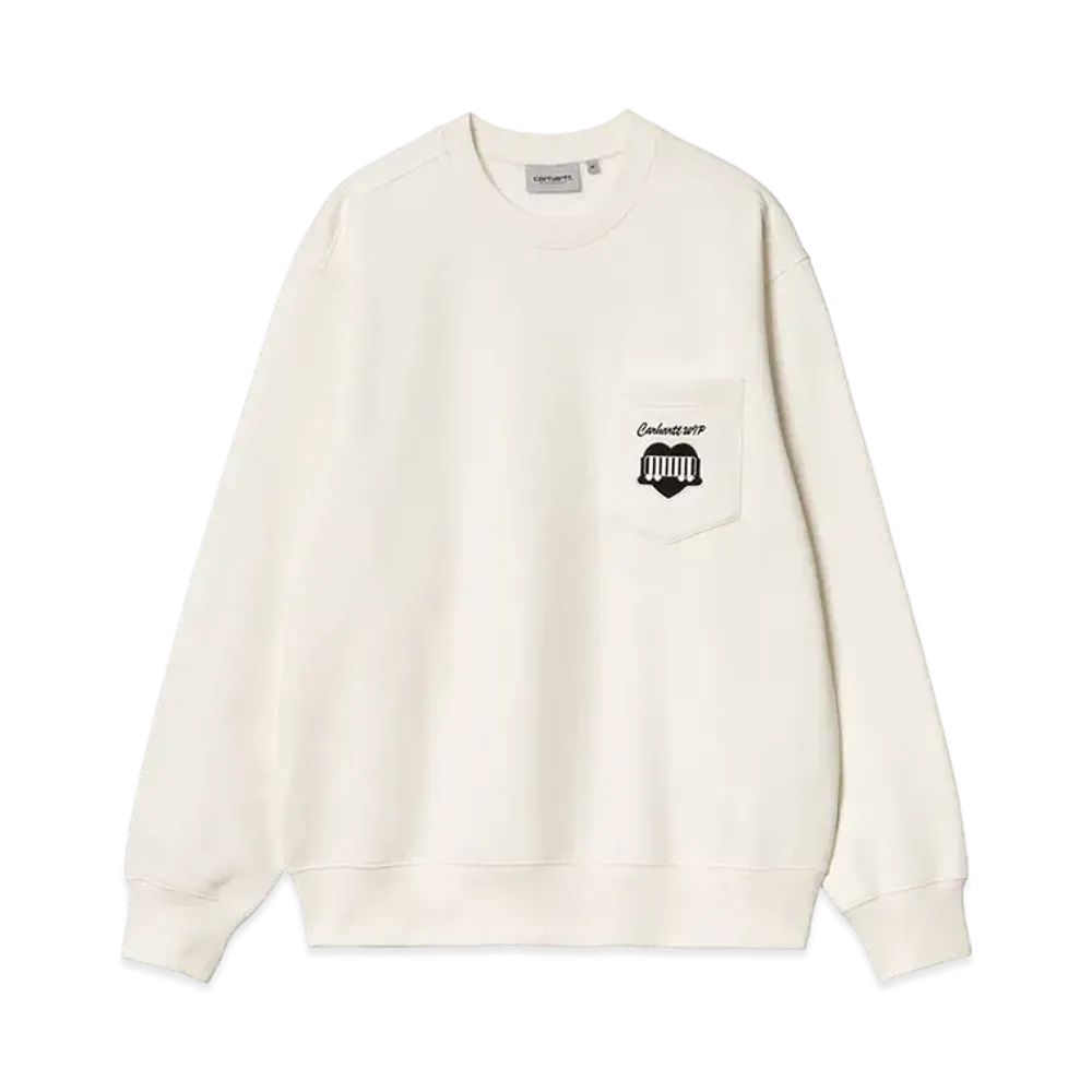 Carhartt WIP Heart Train Pocket Sweat "Wax"