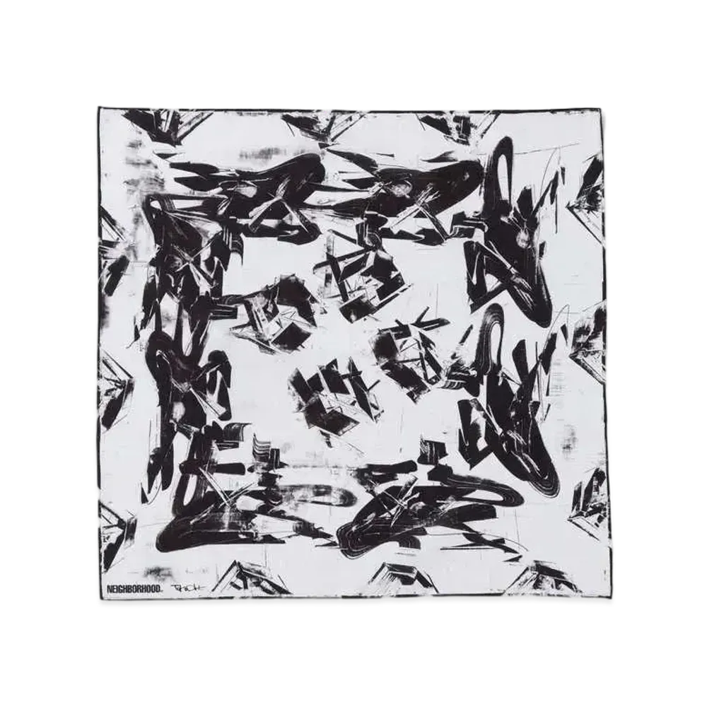 NEIGHBORHOOD NH x TAKU OBATA . Bandana "White"