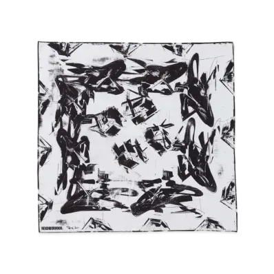 NEIGHBORHOOD NH x TAKU OBATA . Bandana "White"