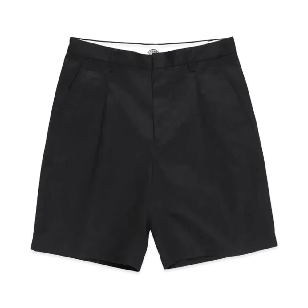 WACKO MARIA DICKIES PLEATED SHORT TROUSERS "Black"