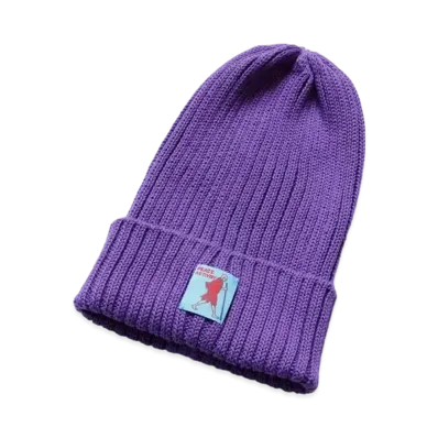 KAPITAL 5G Cotton Knit Cap "Purple"