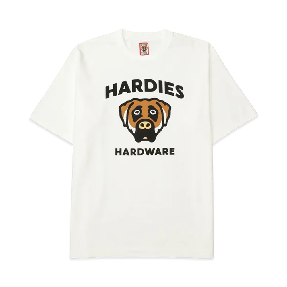 Victor Victor Worldwide x Hardies Hardware Hardies T-Shirt #1 "White"
