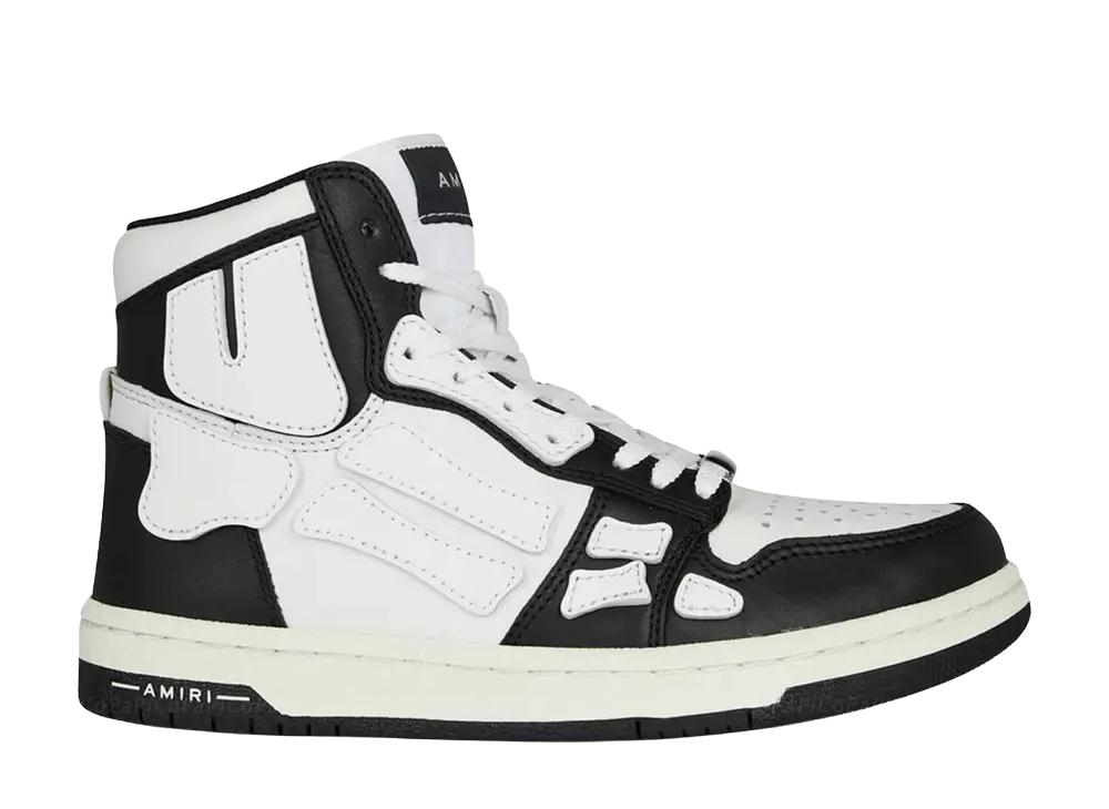 AMIRI Skel-Top Hi "Black/White"