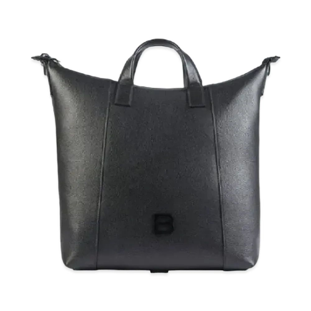 BALENCIAGA Hourglass Men Medium Zip Tote "Black"