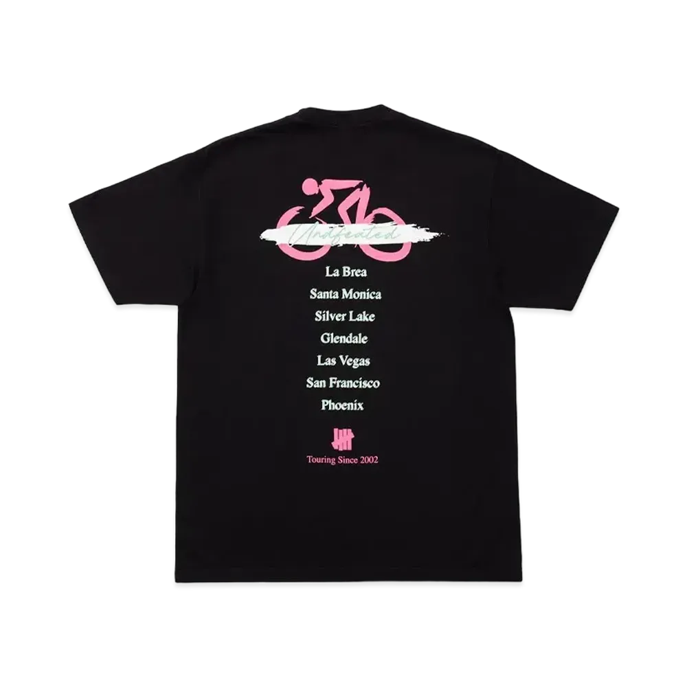 UNDEFEATED CYCLING S/S TEE - 80161 "Black"