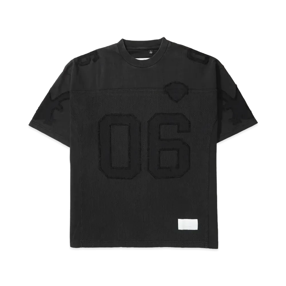 Supreme x MM6 Maison Margiela Cotton Football Jersey "Black"