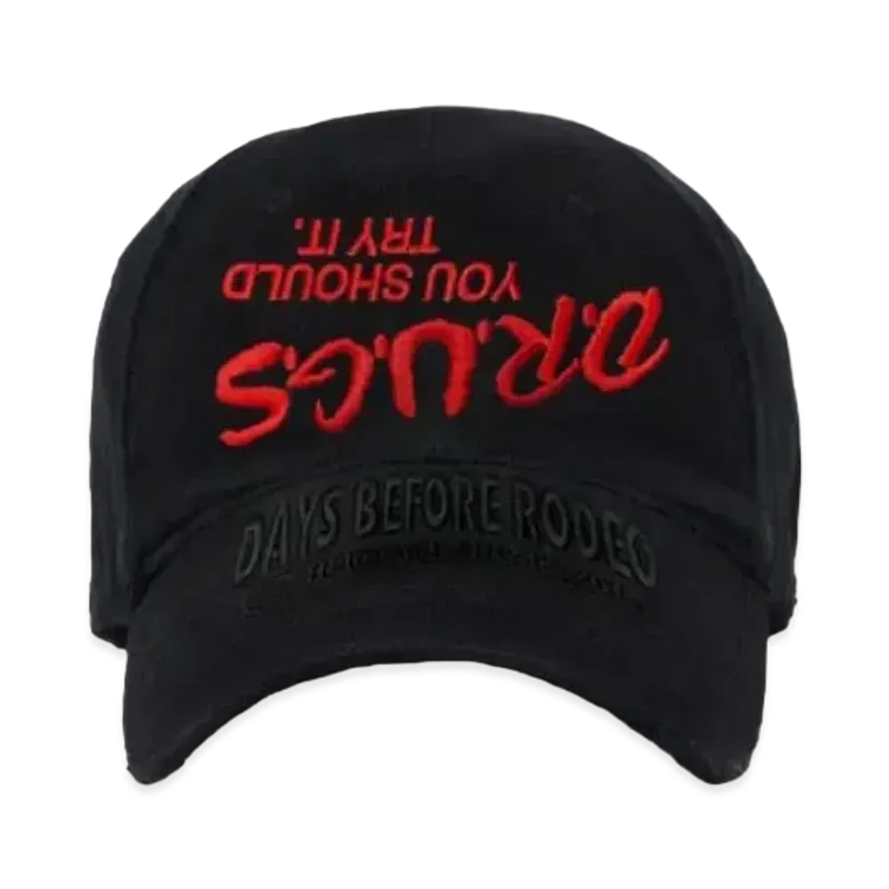 Travis Scott Days Before Rodeo Hat "Black"