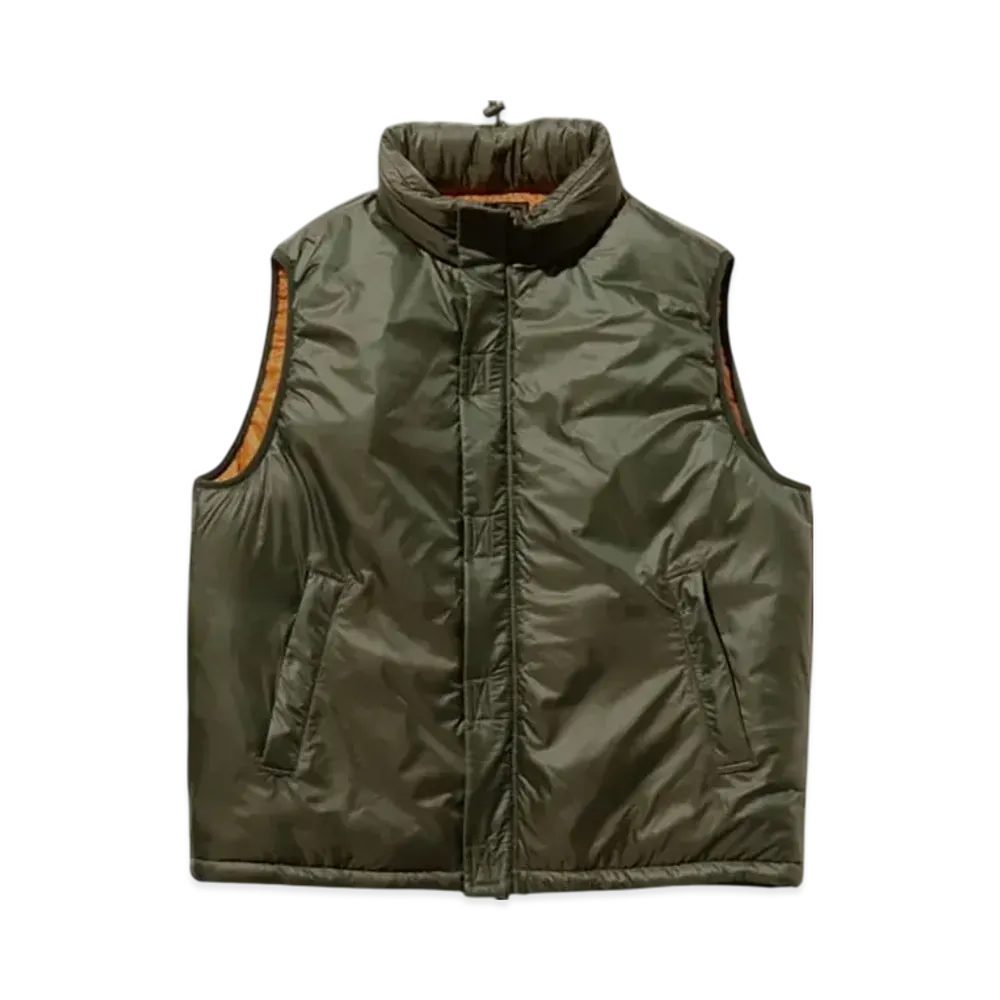 BEAMS MIL Puff Vest. Ver.2 Ripstop "Olive"