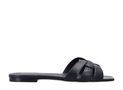 Saint Laurent Women's Flat Shoes "Black"
