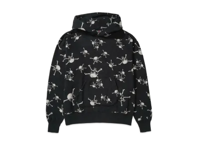 SAINT Mxxxxxx Skull Pullover Hoodie "Black"