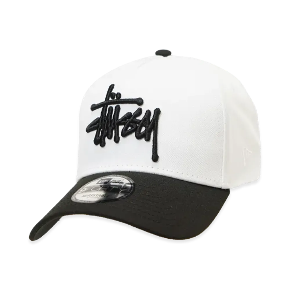 Stussy New Era 9Forty Basic Strapback "White"