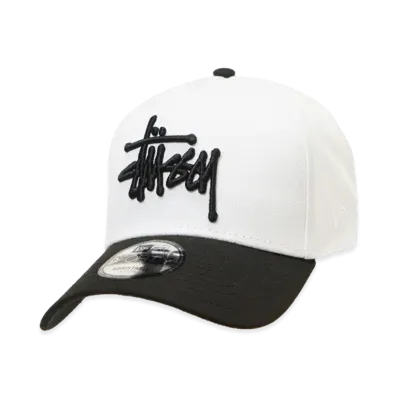 Stussy New Era 9Forty Basic Strapback "White"