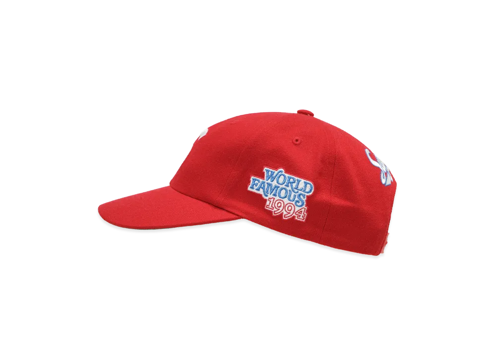 Supreme World Famous S Logo 6-Panel (25SS) Supreme World Famous S Logo 6-Panel (25SS)