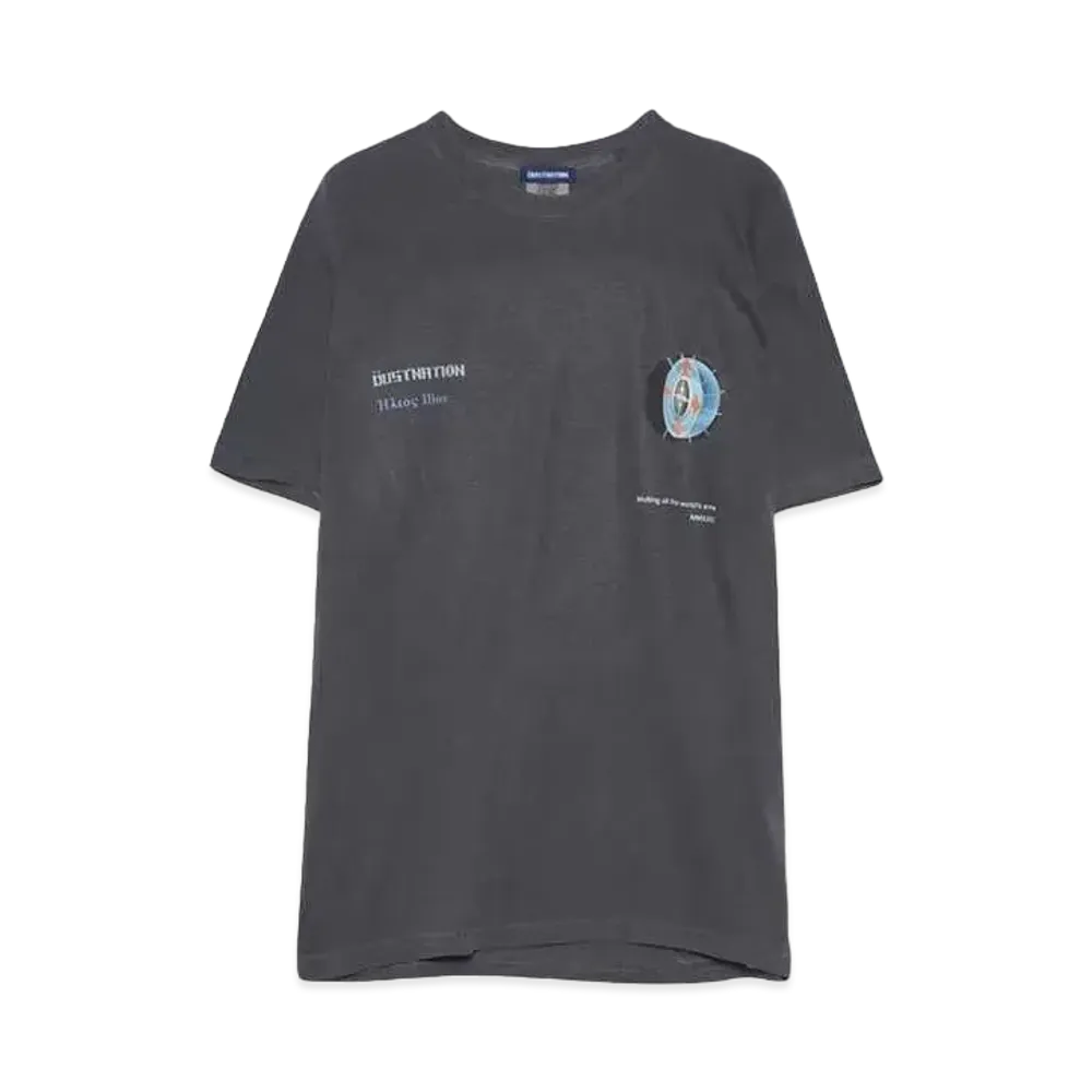 DUSTNATION ILIOS S/S TEE "CHARCOAL"